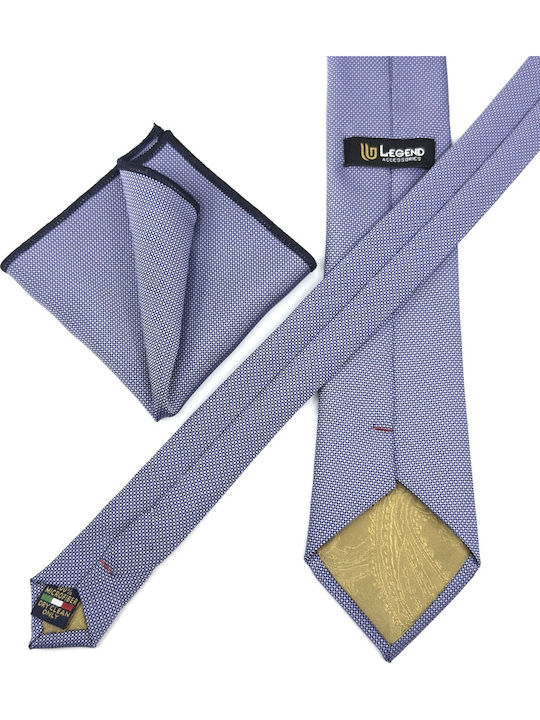 Legend Accessories Set de Cravată pentru Bărbați Tipărit în Culorea Violet