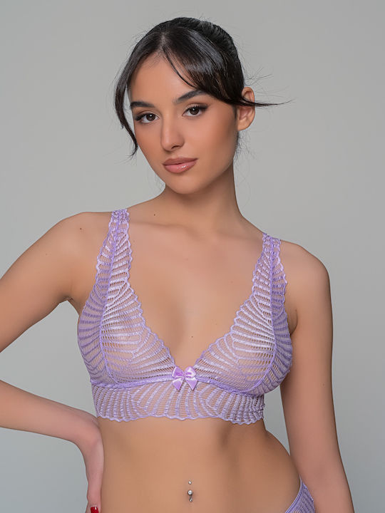 Milena by Paris Bralette Culoare Full Face Lile