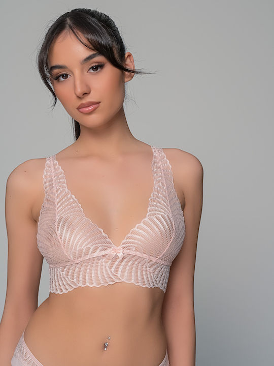 Milena by Paris Bralette Bra Baby Pink