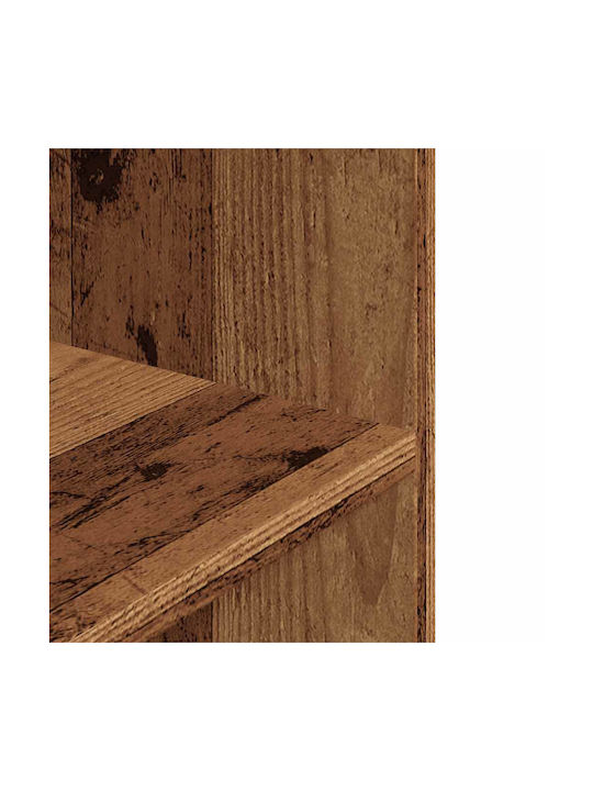 Vidaxl Aquarium Stand Old Wood Look 60x30x60 cm Processed Wood Brown