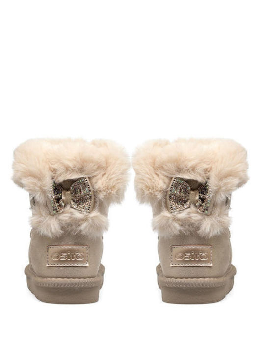 Kinderstiefeletten Gold