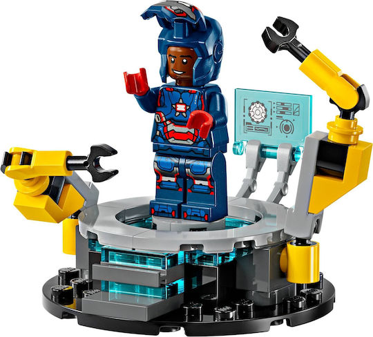 LEGO Marvel Iron Man's Laboratory - Hall of Armor for Ages 8+ 384 Pieces