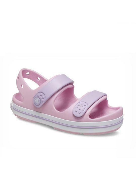 Crocband Παιδικά Ανατομικά Παπουτσάκια Θαλάσσης Ροζ