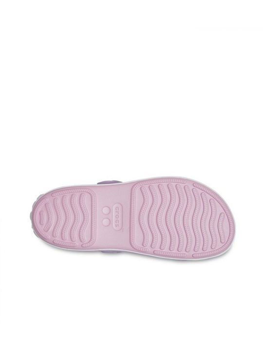 Crocband Παιδικά Ανατομικά Παπουτσάκια Θαλάσσης Ροζ