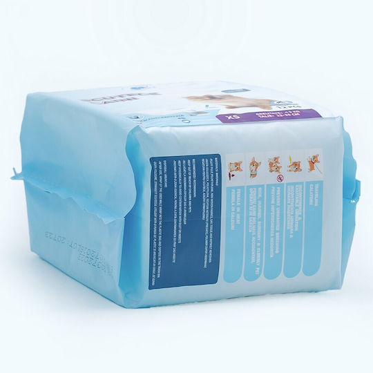 Clean Pets Schimb de scutece pentru câini Mici / Foarte mic 12buc