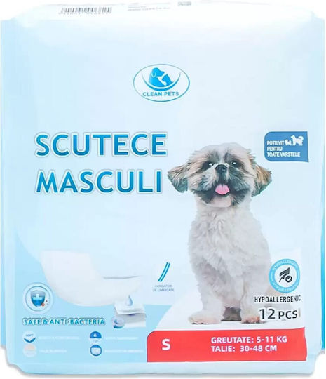 Clean Pets Servețele Igienice de Înlocuire pentru Câini 12 Bucăți