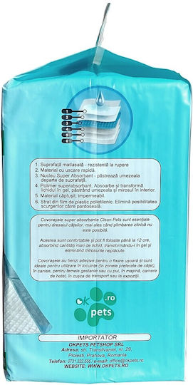 Clean Pets Pampers pentru câini 60x60cm 25buc