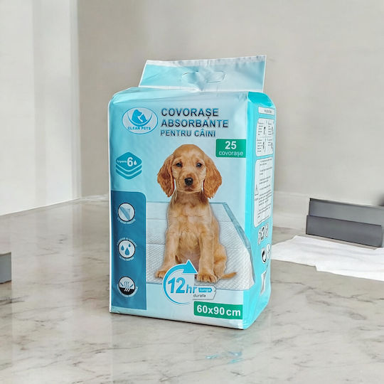Clean Pets Pampers pentru câini 60x60cm 25buc