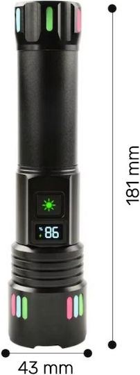 Andowl LED IP43 с Максимална Яркост 2000лм P45 Черен