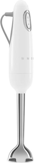 Smeg 50's Style Handmixer mit Inox-Stab 700W Weiß