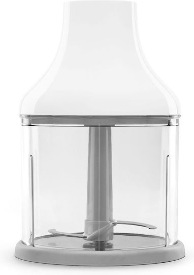 Smeg 50's Style Handmixer mit Inox-Stab 700W Weiß