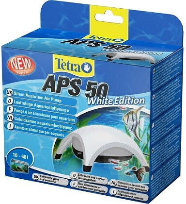 Tetra APS 50 Aquarium Air Pump Single Outlet With Maximum Adjustable Flow Speed 50lt/h