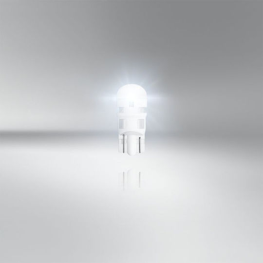 Osram Lamps Car W5W / W2.1X9.5D / T10 LED 6000K Cold White 12V 1W 2pcs