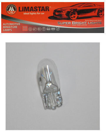 Limastar Lamps Car & Motorcycle T10/ALKALINE T10 LED 12V 3.4W 1pcs