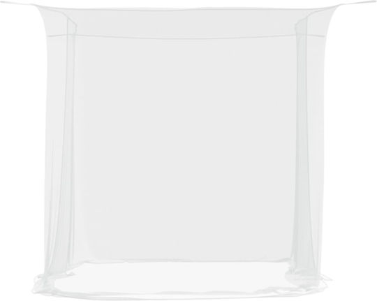vidaXL Camping Mosquitos Nest White 220x120x150cm