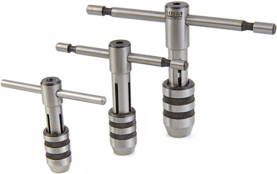 Ключ за метчици M1.6-m4 M4-m6.3 M4.5-m8 Комплект 3 бр. Hbm