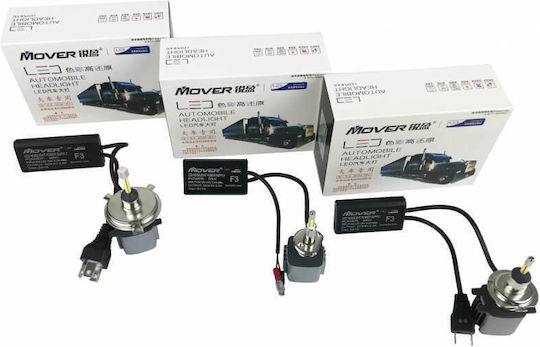 Mover Samsung Lamps Car H4 LED 6500K Cold White 24V 26W 2pcs