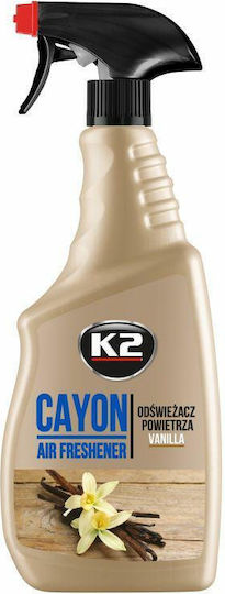 K2 Car Air Freshener Spray Deocar Vanilla 700ml
