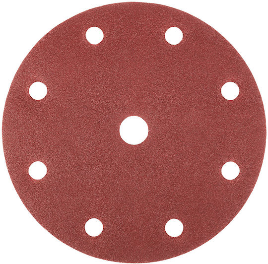 Topex Exzenterschleifer-Schleifblatt K180 mit Löchern 150x150mm Set 5Stück