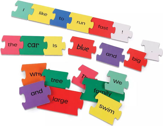 Learning Resources Sentence Puzzles Educational Game Knowledge for 5+ years Years Old