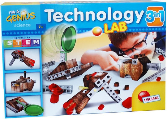Lisciani Giochi Technology Lab Joc Educațional Mecanic Sunt un geniu pentru 7+ Ani