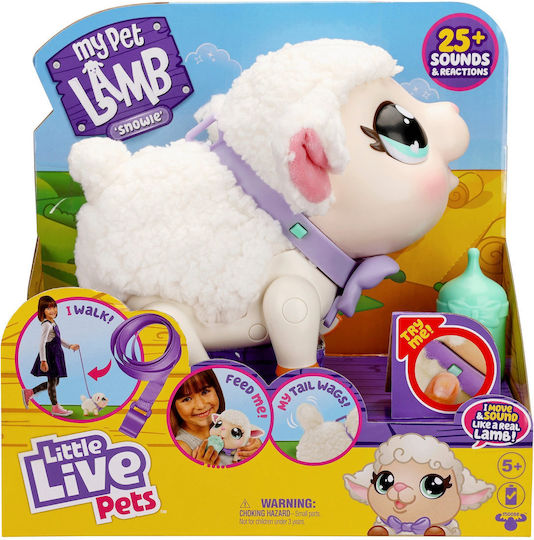 Giochi Preziosi Little Live Pets - Mein Haustier Lamm (FR) Elektronisches Robotik-Spielzeug für 4+ Jahre