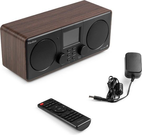 Audizio Foza Επιτραπέζιο Ραδιόφωνο Ρεύματος DAB+ με Bluetooth Wood