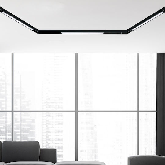 Eko Light Commercial Linear Recessed LED Wall Light 14W Warm White