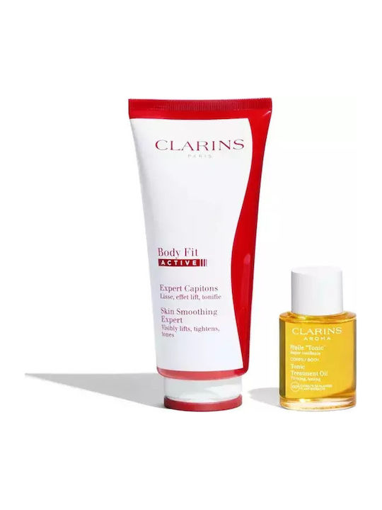 Clarins Body Fit Collection Firming Комплект за грижа за кожата за Стягане на кожата Clarins Body Fit Collection Firming Комплект за грижа за кожата за Стягане на кожата