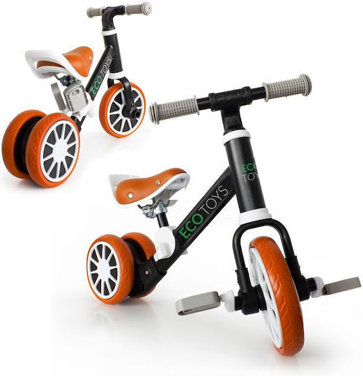 Ecotoys Kids Balance Bike Balance Bike 2 In 1 LC-V1307 Black