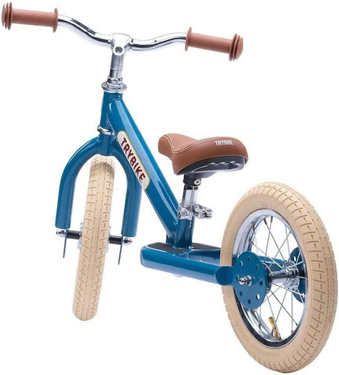 Trybike Детски велосипед за баланс Vintage Син