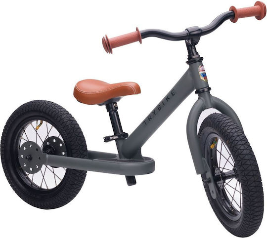 Trybike Bicicletă de Echilibru pentru Copii Vintage Gri