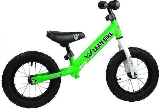 Lean Toys Kids Balance Bike Green