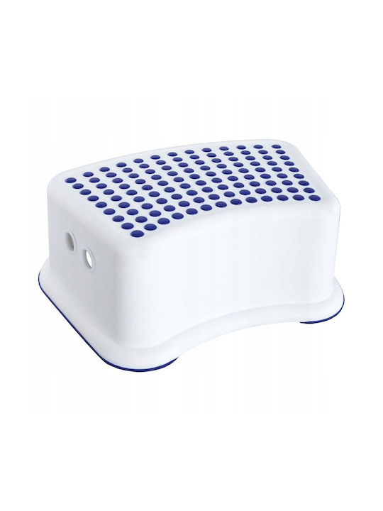 Stool For Living Room Plastic White 36x26x16cm