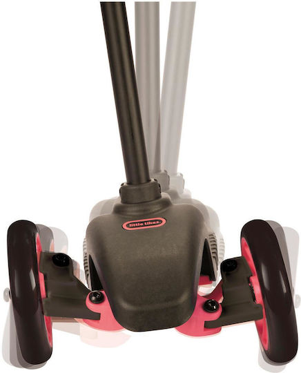 Little Tikes Kinderroller Lean To Turn 3-Rad für 3+ Jahre Rosa