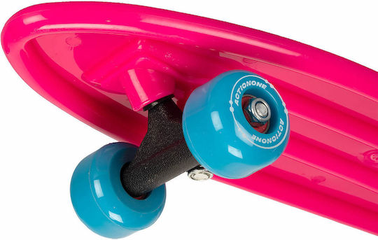 Action One Komplettes Penny Board Kleine Prinzessin 53x14,5cm Pink