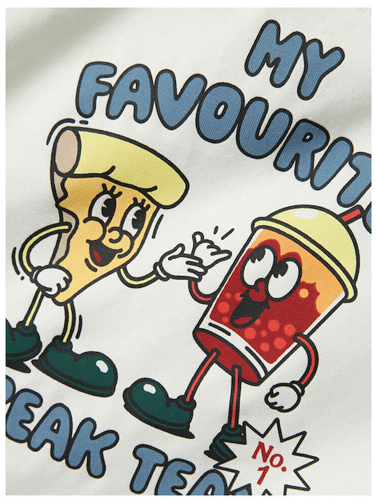Kids' T-shirt Ecru Dancer