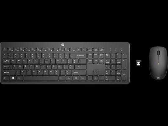 HP 235 Wireless Keyboard & Mouse Set English UK