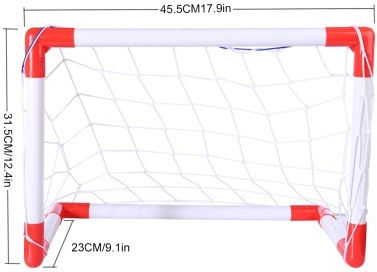 Goal Posts 2 In 1 Red White