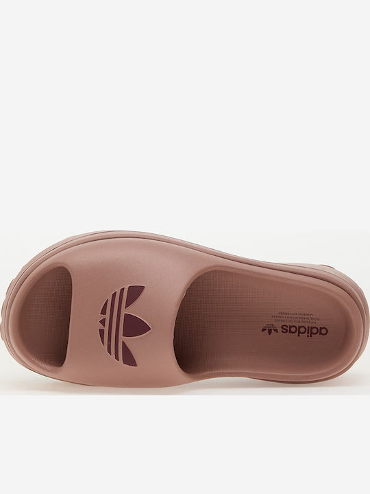 Adifom Stan Slides σε Κόκκινο Χρώμα