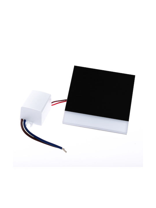 Eko Light Φωτιστικό Τοίχου LED Μαύρο
