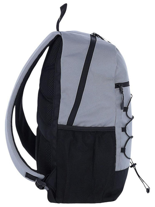 4F Elementary School Backpack with Water Bottle Holder Grey 23L