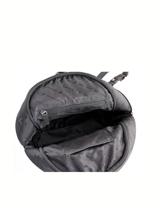 Leather Women's Bag Backpack Black