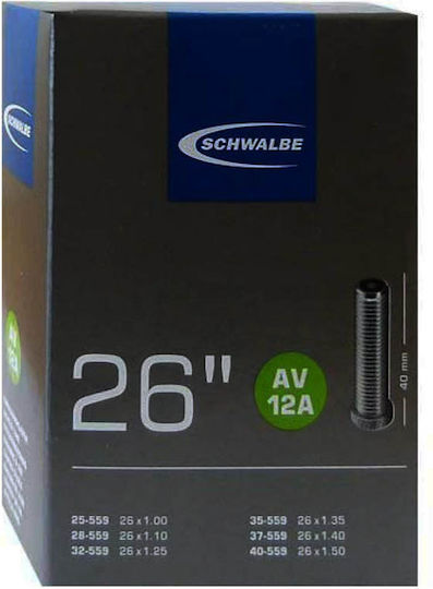 Schwalbe Σαμπρελα Ποδηλατου 26x 1.00-1.50 25/40-559 Av-12a 10432340