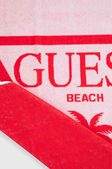 Guess Beach Towel Red 180x100cm.