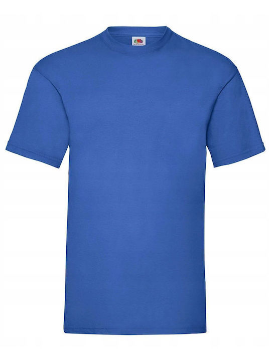 Fruit of the Loom Men's Short Sleeve Promotional T-Shirt Royal Blue