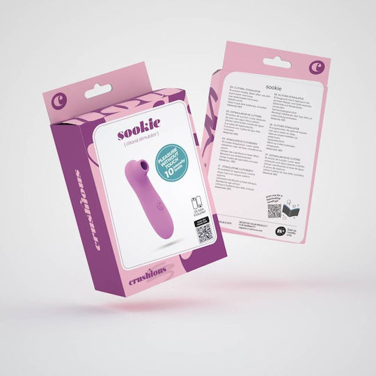 Crushious Clitoral Vibrator 12.5cm Violet