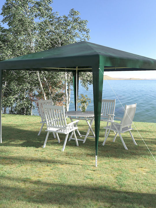 Outsunny Garden Freestanding Gazebo Green 3x3cm