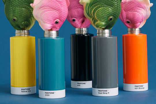 Pantone Flasche Thermosflasche Rostfreier Stahl BPA Frei 500ml Gray