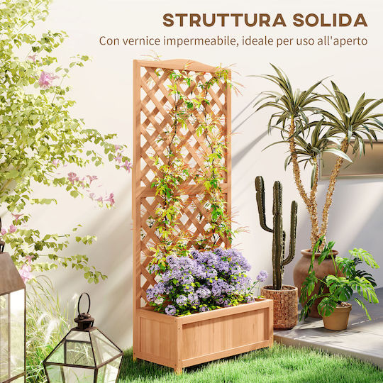 Outsunny Planter Box Lemn Maro